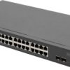 Switch sieciowy 19'' Digitus DN-95348-2 DN-95348-2, 24+2 Porty, 1000 MBit/s, 10 MBit/s, 100 MBit/s