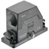 Grommet housing, size 16B, die-cast aluminum, 1 x M40, angled, central locking, IP65/IP68/IPX9K, 19405161583