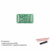 Sterownik unipolarnego silnika krokowego 7-24 V - PCB i mikroprocesor do projektu AVT 1985