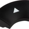 Cap, (L x W x H) 22 x 9 x 5 mm, black, for short-stroke pushbutton Multimec 5G, 1ZB09D13606