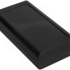 ABS enclosure, (L x W x H) 149.3 x 79.5 x 33.1 mm, black, 4U32150803000