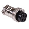 4 Way Female M19 Metal Circular Connector Plug