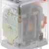 R2P/230V Przekaźnik firmy RELPOL - 2 styki przełączne [DPDT] 12A, cewka 230VAC