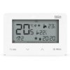 Tech St-293 V2 - Regulator Pokojowy Bezprzewodowy Dwustanowy Kolor Biały Szklany