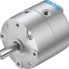 Siłownik pneumatyczny obrotowy kąt: 180° Podwójna 200 (Radial) N @ 6 bar, 75 (Axial) N @ 6 bar Festo G 1/8