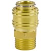 Einhell 4139209 Quick-Fit Connector 1/2" Brass For Compressed Air