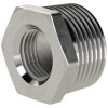 Reducer piece, L 16 mm, 20 bar, stainless steel, for pipe systems, 118933