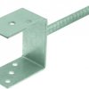 Wspornik słupa do zabetonowania kształt U 81x60x5 mm D-TC-816 /1szt./