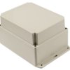 Obudowa ogólnego użytku ABS szerokość zew. 146 mm długość zew. 186 mm wys. zew. 110 mm Hammond IP65 Jasnoszary