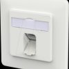 130D371027-I E-DAT Modul Cat.6a IDC 1 Port UP traffic white