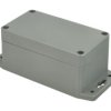 Obudowa; uniwersalna; G308MF; ABS; 115mm; 65mm; 55mm; IP65; ciemnoszary; kołnierz montażowy; Gainta; RoHS