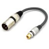 Adapter Wtyk XLR Gniazdo RCA Mikrofon Vitalco