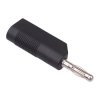 Black 4mm Stackable Banana Test Plug 10A 60VDC R8-27A