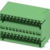 Listwa stykowa PCB 12-pinowe MCD 0.5/12-G1-2.5 raster: 2.5 mm Kąt prosty 2-rzędowe Phoenix Contact Otwór przelotowy320 V