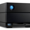 LaCie 2big Dock 28 TB Obudow dysku twardego Thunderbolt 4, DisplayPort, USB 3.2 Gen 2 czarny STLG28000400
