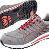 PUMA Xelerate Knit Low 643070-46 Obuwie ochronne S1P Rozmiar buta (EU): 46 szary, czerwony 1 szt.