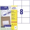 Avery-Zweckform 3427-200 All-purpose labels 105x74mm White Permanent 1760 pcs