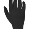 Rękawice jednorazowe, rozm. L, 100 szt., kolor: Czarny, RS PRO