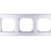Merten M-Plan Ramka Potrójna Aluminium Mtn486360