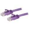 StarTech.com N6PATC150CMPL StarTech 1.5m CAT6 Ethernet Cable - Purple CAT 6