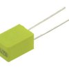 Kondensator; poliestrowy; MKT; 220nF; 250V; 5%; 6x7,5x11mm; 5mm; luzem; -40...+85°C; LDC; RoHS