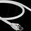 80557 Cat.8.1 patch cable, S/FTP, 0.5m, gray
