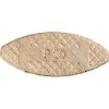 kwb 29120 Wood joint plates beech 12mm pegs 50 pcs 4mm thick