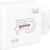 Skross Power Charger 65W PD GaN EU Ładowarka USB 65 W 1x USB-A, 2x USB-C® Power Delivery biały dom