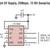 µPower, 12-Bit, 250ksps 1- and 2-Channel ADCs in MSOP