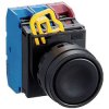 Idec YW1B-M1E10G YW Series Pushbutton Off/(On) latch green plastic