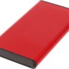 Aluminum enclosure, (L x W x H) 120 x 70 x 12 mm, red, IP54, 1455A1202RD
