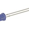 Dioda LED; AL-50B-D00800-90; 5mm; niebieski; Światłość: 800mcd; 90°; niebieska; dyfuzyjna; 3,5V; 20mA; 468nm; przewlekany (THT)