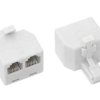 Adapter 4C wtyk - 2 x gniazdo