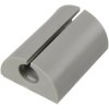TruComponents 41049 Clip 1226945 Ø11-13.50mm corner fitting Grey 1pcs