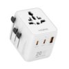 Adapter Podróżny 20W 2Xusb-C 1Xusb-A Morre M470
