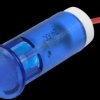 QS103XXB24 Indicator LED, 24 V DC, 10 mm, wired, blue