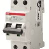Wyłącznik różnicowoprądowy z członem nadprądowym RCBO, 2-biegunowy, 16A, 30mA, na szynę DIN, ABB, DS201T