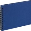 walther+ design SA-509-L Album spiralny (S x W) 23 cm x 17 cm niebieski 40 strony