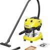 Bezprzewodowy odkurzacz do pracy na sucho i mokro Kärcher Home & Garden WD 4-18 S Dual V-20/22 1.628-625.0 20 l 1 szt.