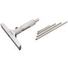 Dasqua 4611-8120 Depth Micrometer with Interchangeable Rod 0.01 mm