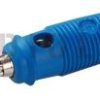 Wtyk banan 4mm BUELA-30-BU 60V=/30V~ 30A