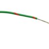 Przewód jednożyłowy linkowy, 0,5 mm², 16/0,2 mm, 20 AWG, PVC, 1 kV AC, Zielony/Czerwony, dł. 100m, RS PRO