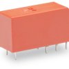 Przekaźnik 12V dc DPDT WAGO Montaż wtykowy