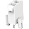Pin header, 2 pole, pitch 4.2 mm, straight, natural, 2029059-2