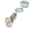 Screw kit, screw M3x10, spring washer, nut for basic enclosure, 0708263