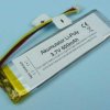 650mAh 3,7V Li-PO 3-PIN 90x25x6mm
