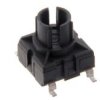 SMD9TM3FS Mikroprzełącznik SMD 9.7 x 9.7 mm h=5.9 mm - wodoodporny IP67, czarny