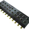 Gniazdo PCB 10 -pinowe 2 -rzędowe raster: 1.27mm typu płytka – płytka Pionowy SMD