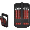 VDE bit kit, 2.5 mm, 3 mm, 4 mm, 5 mm, 6 mm, 6.5 mm, slotted/hexagonal, BL 75 mm, L 187 mm, 45803