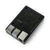 Obudowa do Raspberry Pi 4B - aluminiowa - czarna - LT-4BA05